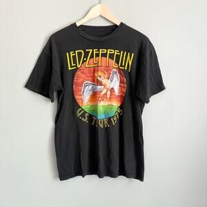 Bravado Led Zeppelin graphic tee black short sleeve oversized large